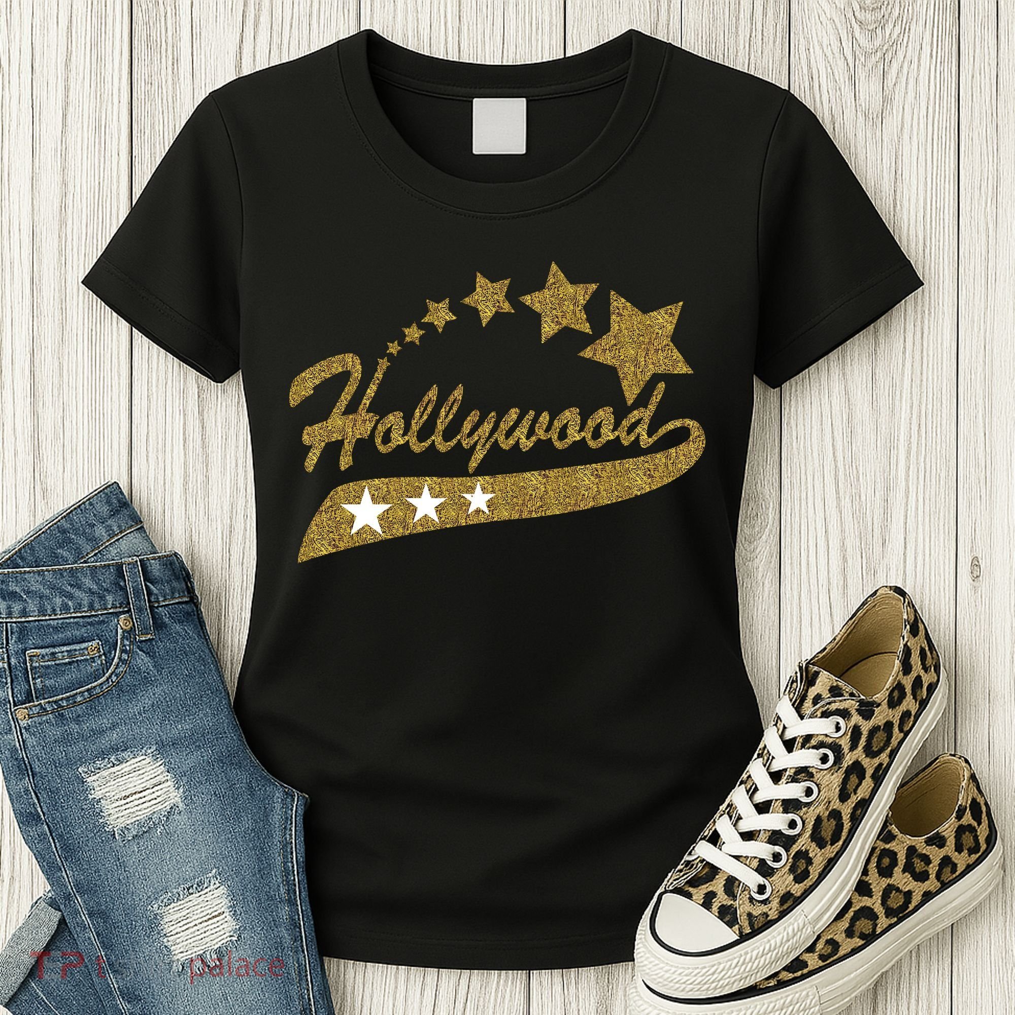 Hollywood Walk Of Fame California Women's T-Shirt