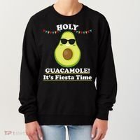 Holy Guacamole Its Fiesta Time Women's Sweatshirt thumb 0