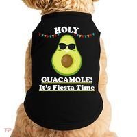 Holy Guacamole Its Fiesta Time Doggie Tank thumb 0
