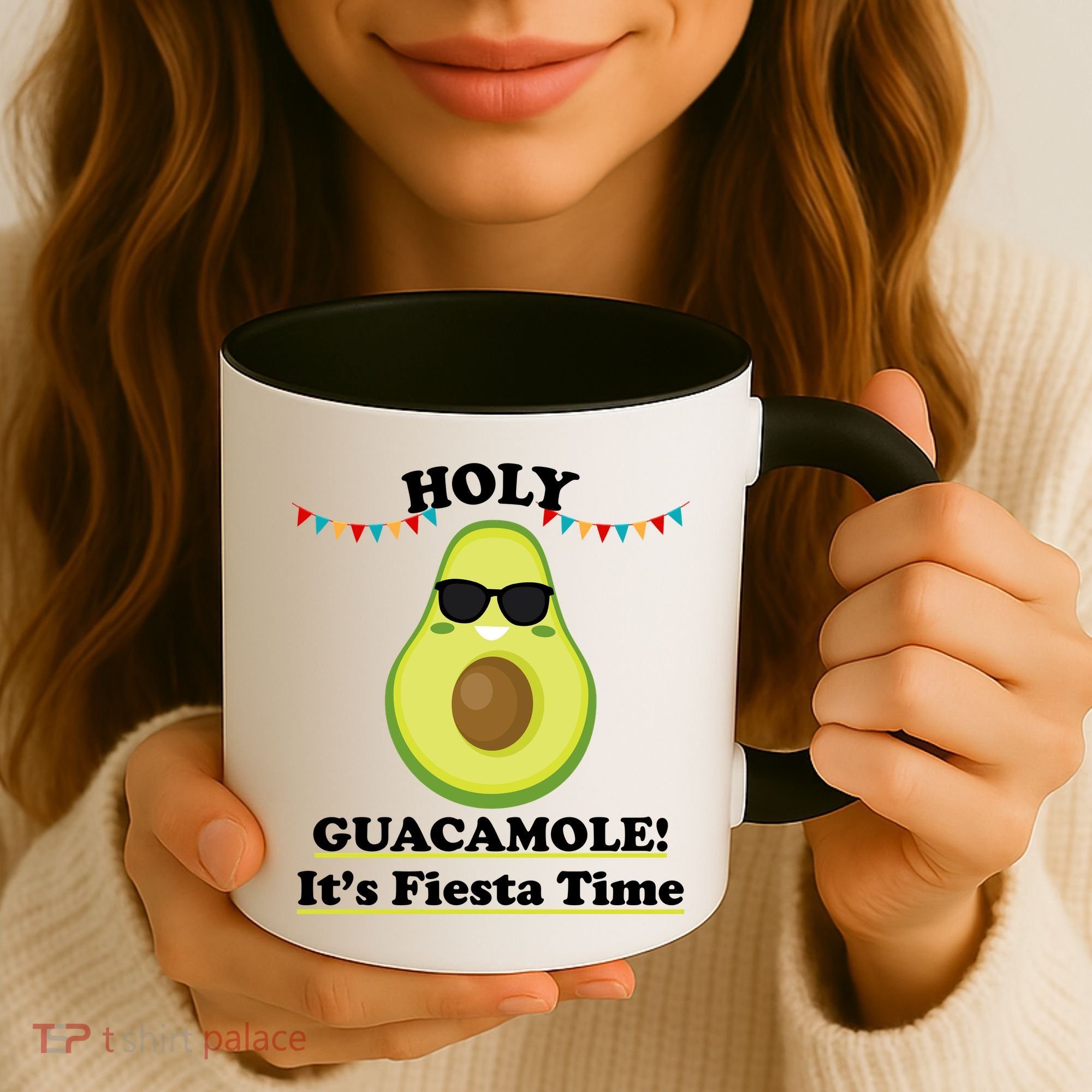 Holy Guacamole Its Fiesta Time Coffee Mug