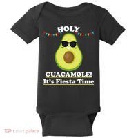 Holy Guacamole Its Fiesta Time Baby Bodysuit thumb 0