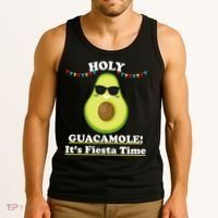 Holy Guacamole Its Fiesta Time Tank Top thumb 3