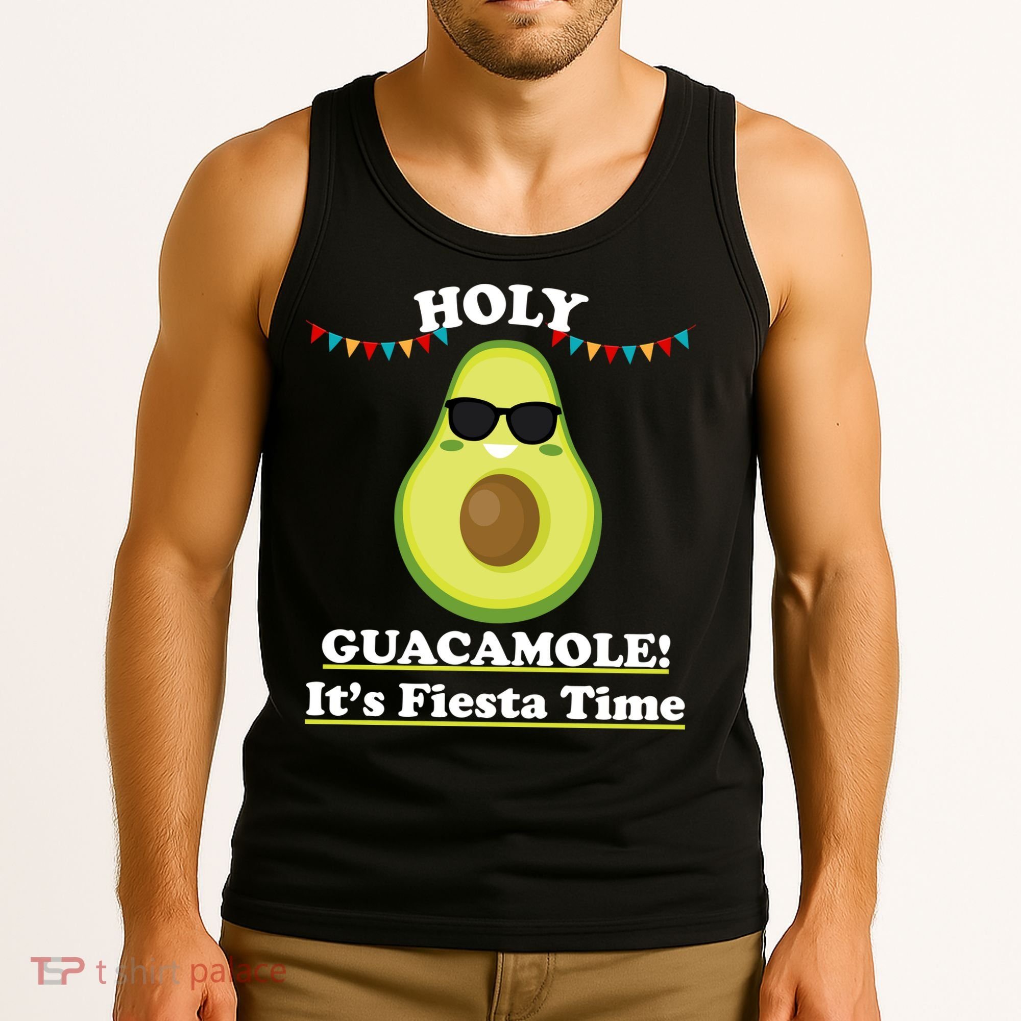 Holy Guacamole Its Fiesta Time Tank Top