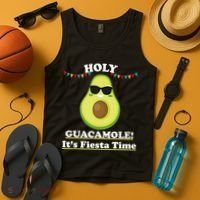 Holy Guacamole Its Fiesta Time Tank Top thumb 4