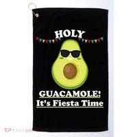 Holy Guacamole Its Fiesta Time Golf Towel thumb 0