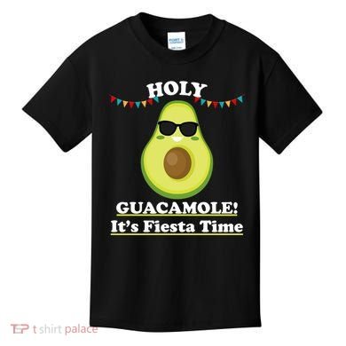Holy Guacamole Its Fiesta Time Kids T-Shirt