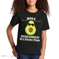 Holy Guacamole Its Fiesta Time Kids T-Shirt thumb 2