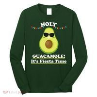 Holy Guacamole Its Fiesta Time Long Sleeve Shirt thumb 0