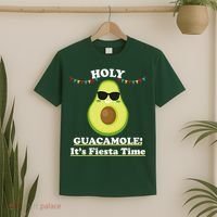 Holy Guacamole Its Fiesta Time T-Shirt thumb 2