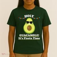 Holy Guacamole Its Fiesta Time T-Shirt thumb 4