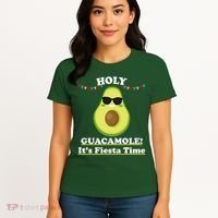 Holy Guacamole Its Fiesta Time Women's T-Shirt thumb 4