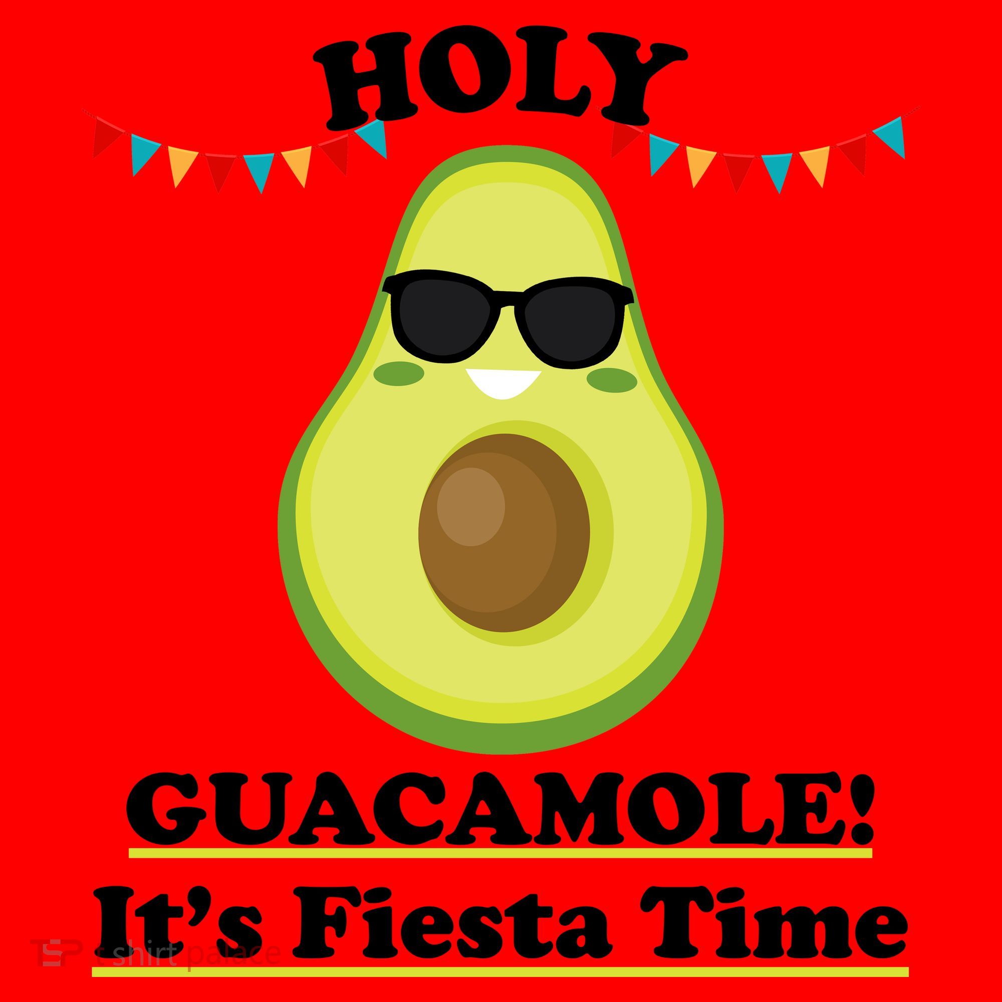 Holy Guacamole Its Fiesta Time Santa Hat