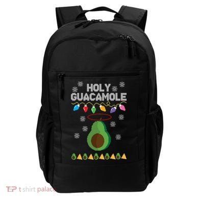 Holy Guacamole Ugly Christmas Backpack