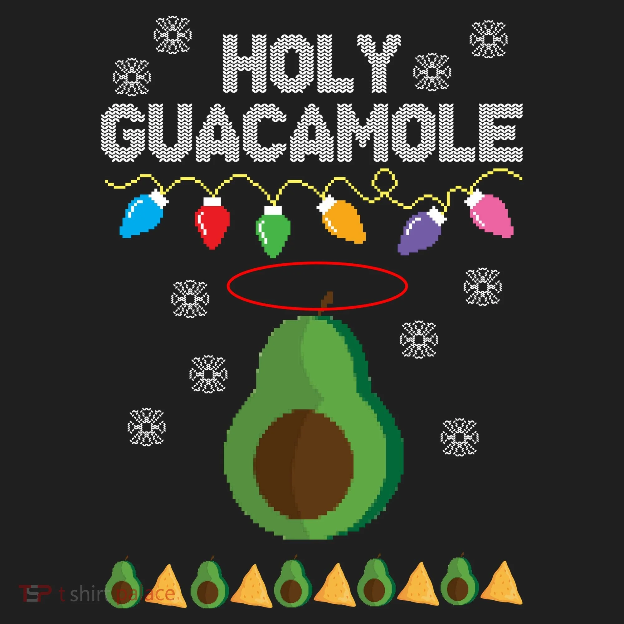Holy Guacamole Ugly Christmas Hat