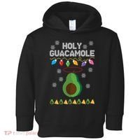 Holy Guacamole Ugly Christmas Toddler Hoodie thumb 0