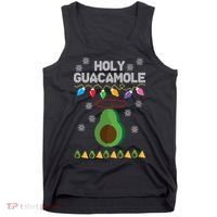 Holy Guacamole Ugly Christmas Tank Top thumb 0