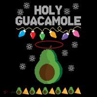 Holy Guacamole Ugly Christmas Tank Top thumb 6