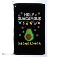 Holy Guacamole Ugly Christmas Golf Towel thumb 0