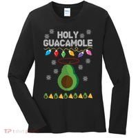 Holy Guacamole Ugly Christmas Women's Long Sleeve Shirt thumb 0