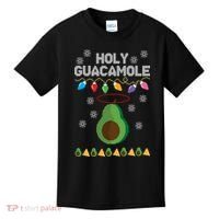 Holy Guacamole Ugly Christmas Kids T-Shirt thumb 0