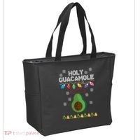 Holy Guacamole Ugly Christmas Tote Bag thumb 2
