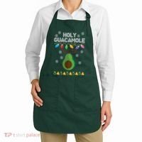 Holy Guacamole Ugly Christmas Apron thumb 2