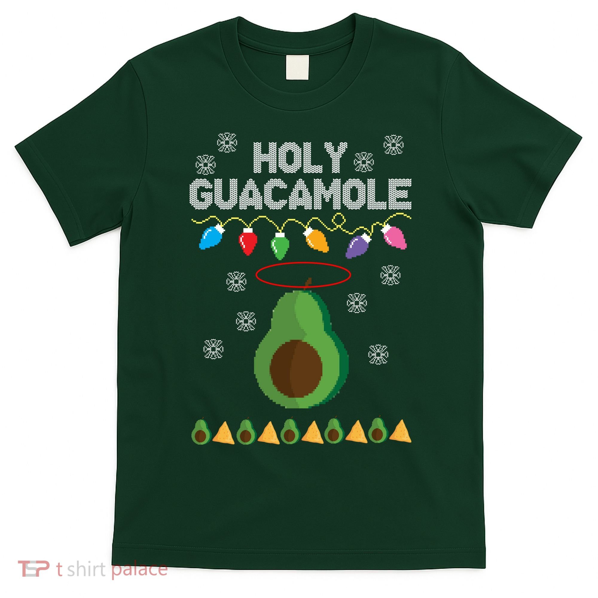 Holy Guacamole Ugly Christmas T-Shirt