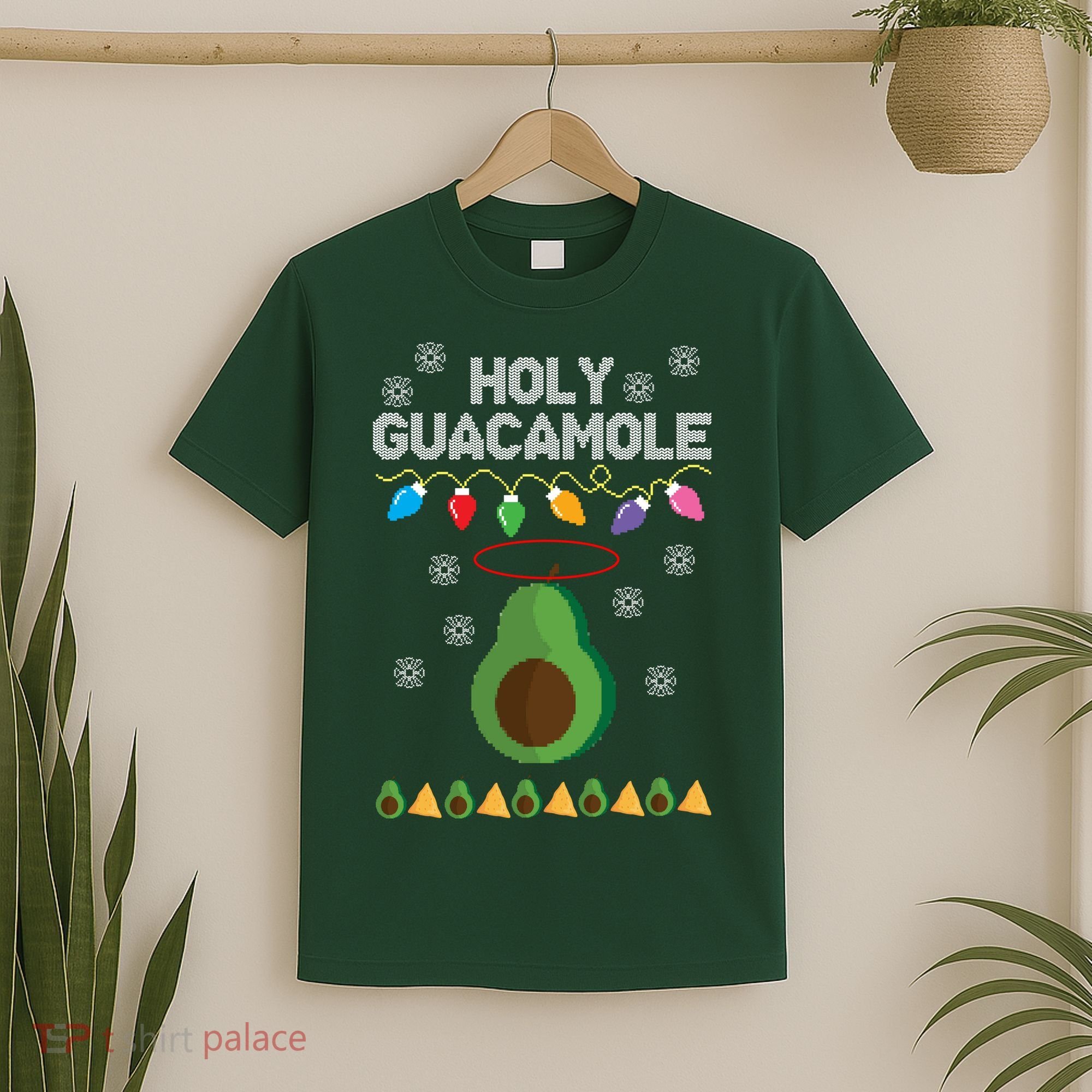 Holy Guacamole Ugly Christmas T-Shirt