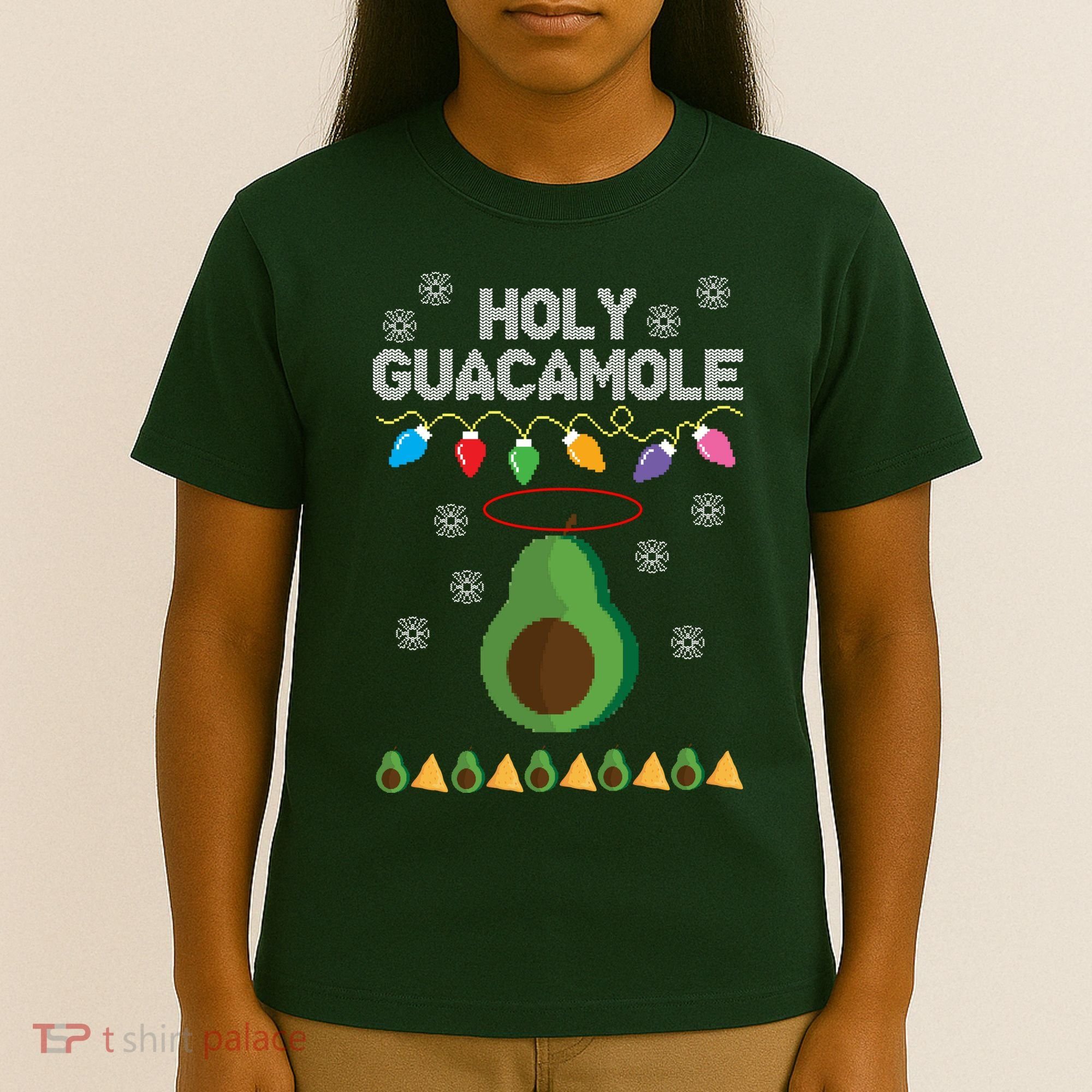 Holy Guacamole Ugly Christmas T-Shirt