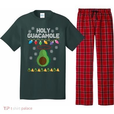 Holy Guacamole Ugly Christmas Pajama Set