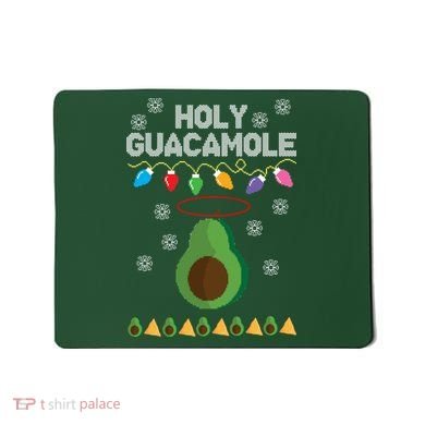 Holy Guacamole Ugly Christmas Mousepad