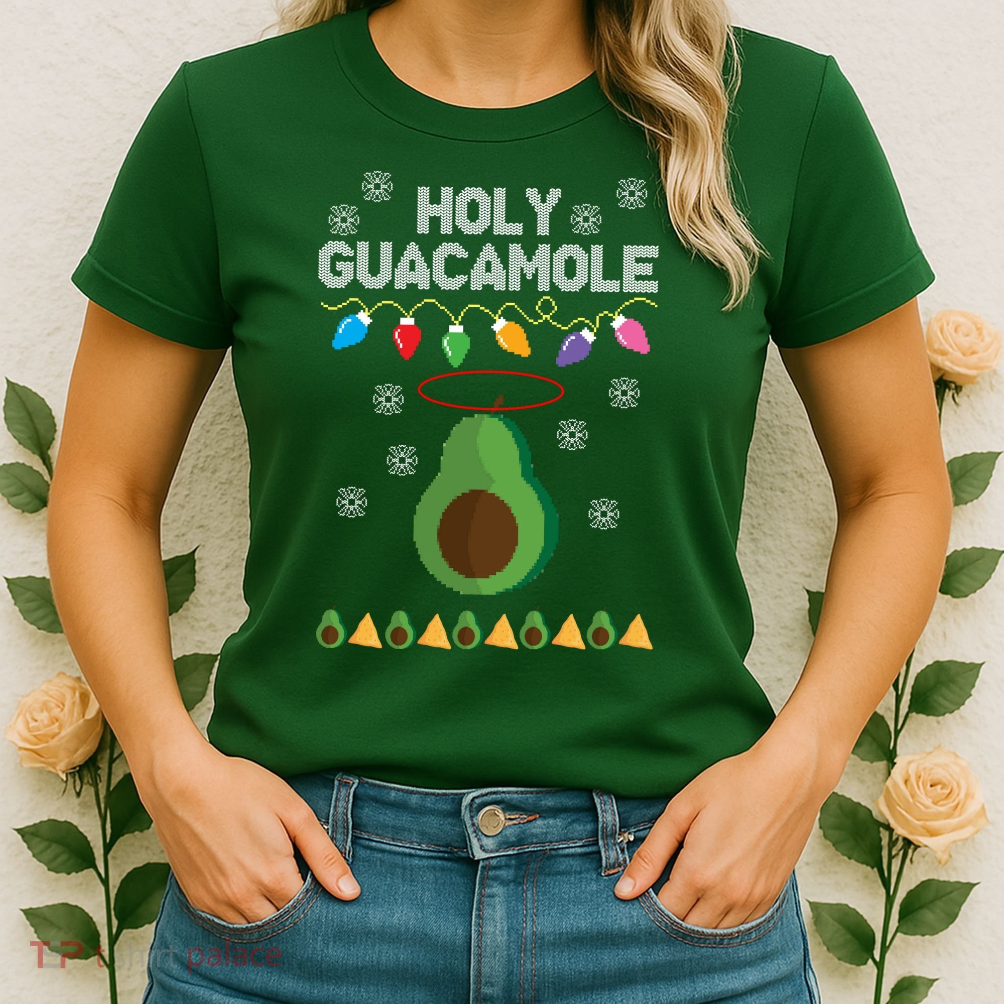 Holy Guacamole Ugly Christmas Women's T-Shirt