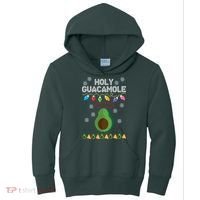 Holy Guacamole Ugly Christmas Kids Hoodie thumb 0
