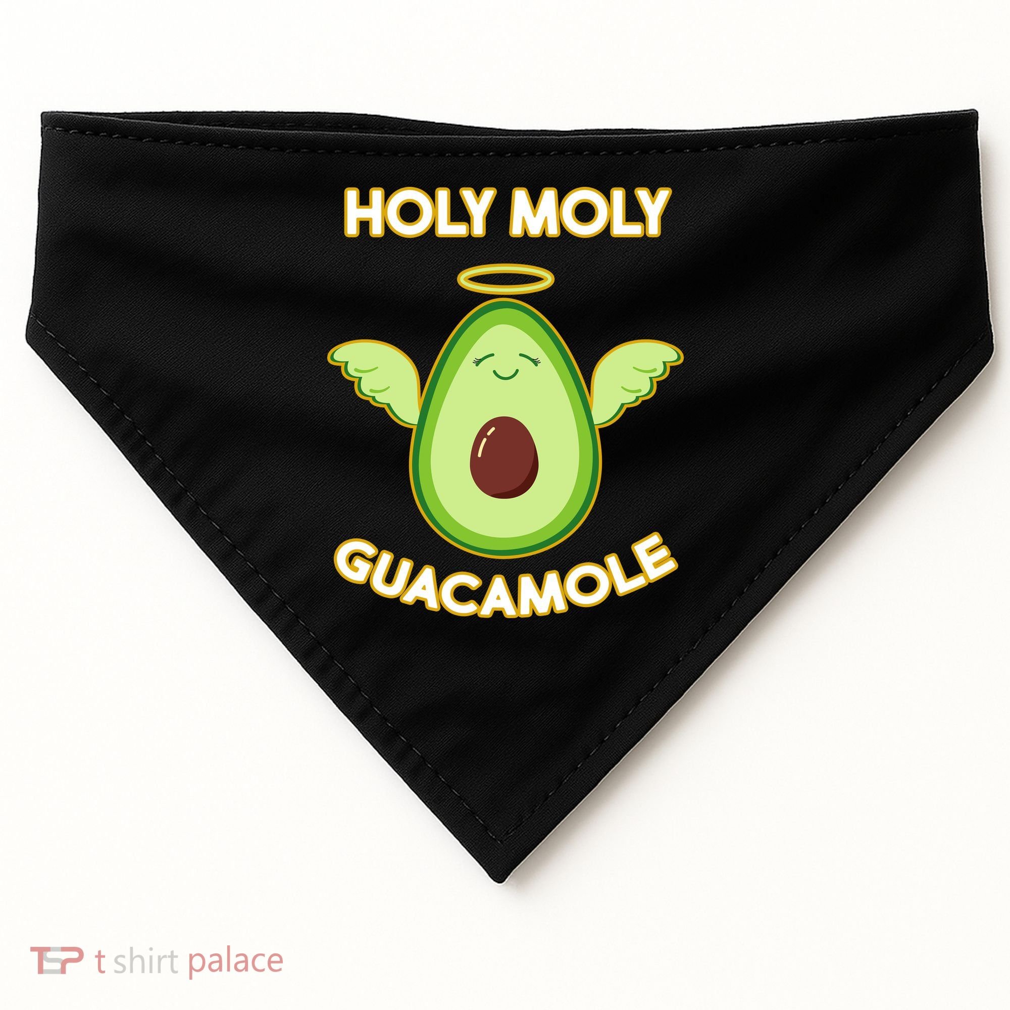Holy Moly Guacamole  USA-Made Doggie Bandana