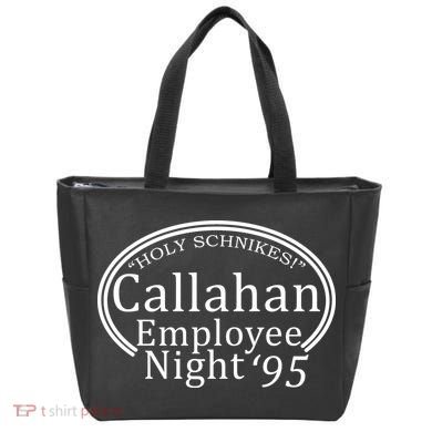 Holy Schnikes! Callahan Employees Night Tote Bag