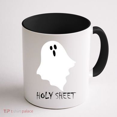 Holy Sheet Coffee Mug back