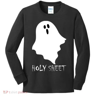 Holy Sheet Kids Long Sleeve Shirt