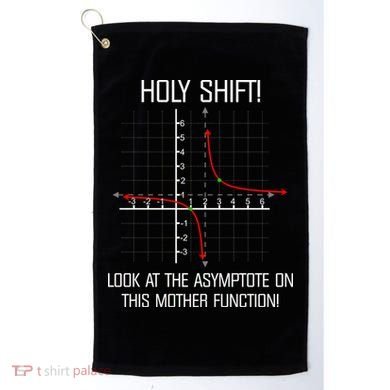 Holy Shift Asymptote Curve Golf Towel