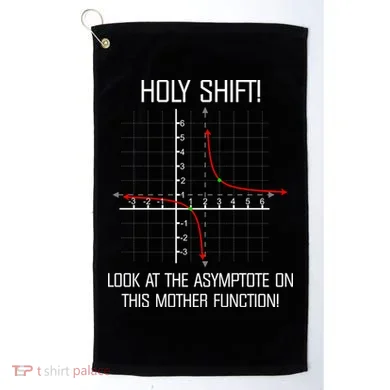 Holy Shift Asymptote Curve Golf Towel
