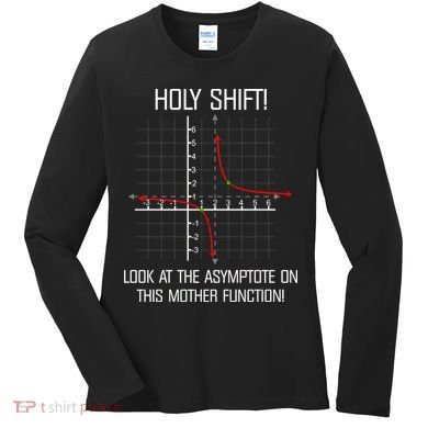 Holy Shift Asymptote Curve Women's Long Sleeve Shirt