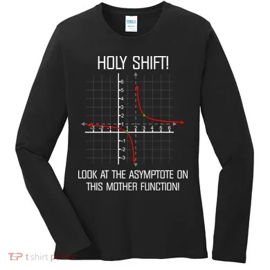 Holy Shift Asymptote Curve Women's Long Sleeve Shirt