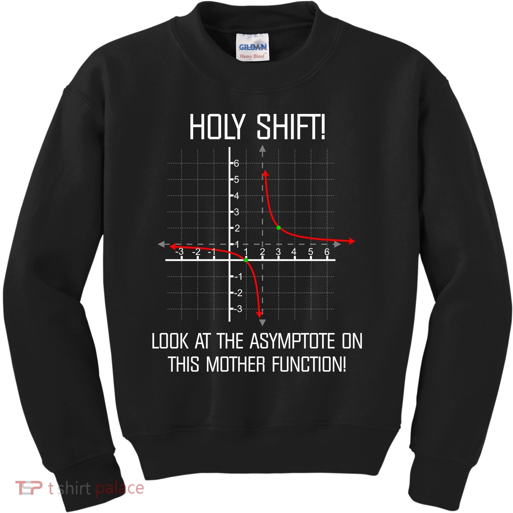 Holy Shift Asymptote Curve Kids Sweatshirt