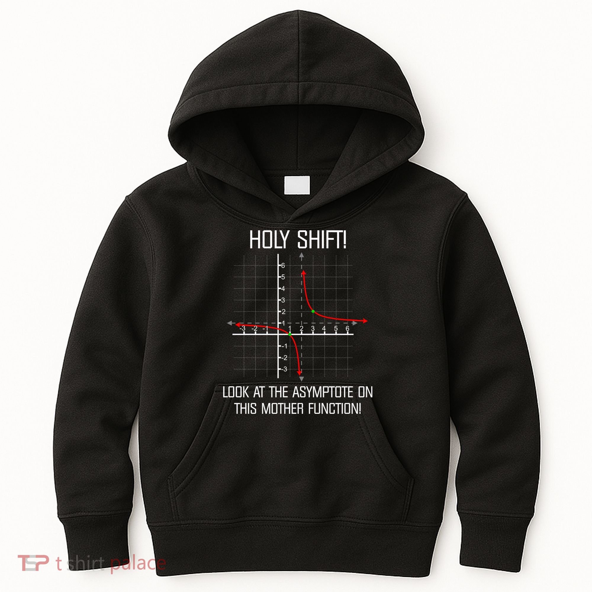 Holy Shift Asymptote Curve Kids Hoodie