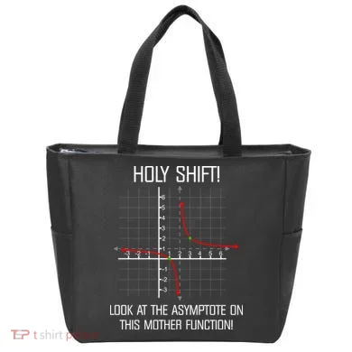 Holy Shift Asymptote Curve Tote Bag