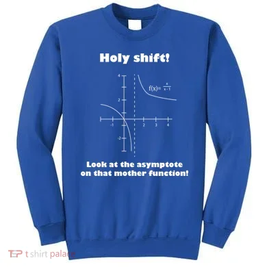 Holy Shift Look At The Asympotote On That Mother Function Sweatshirt