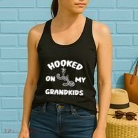 Hooked On My Grandkids Women's Tank Top thumb 2