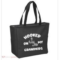 Hooked On My Grandkids Tote Bag thumb 2