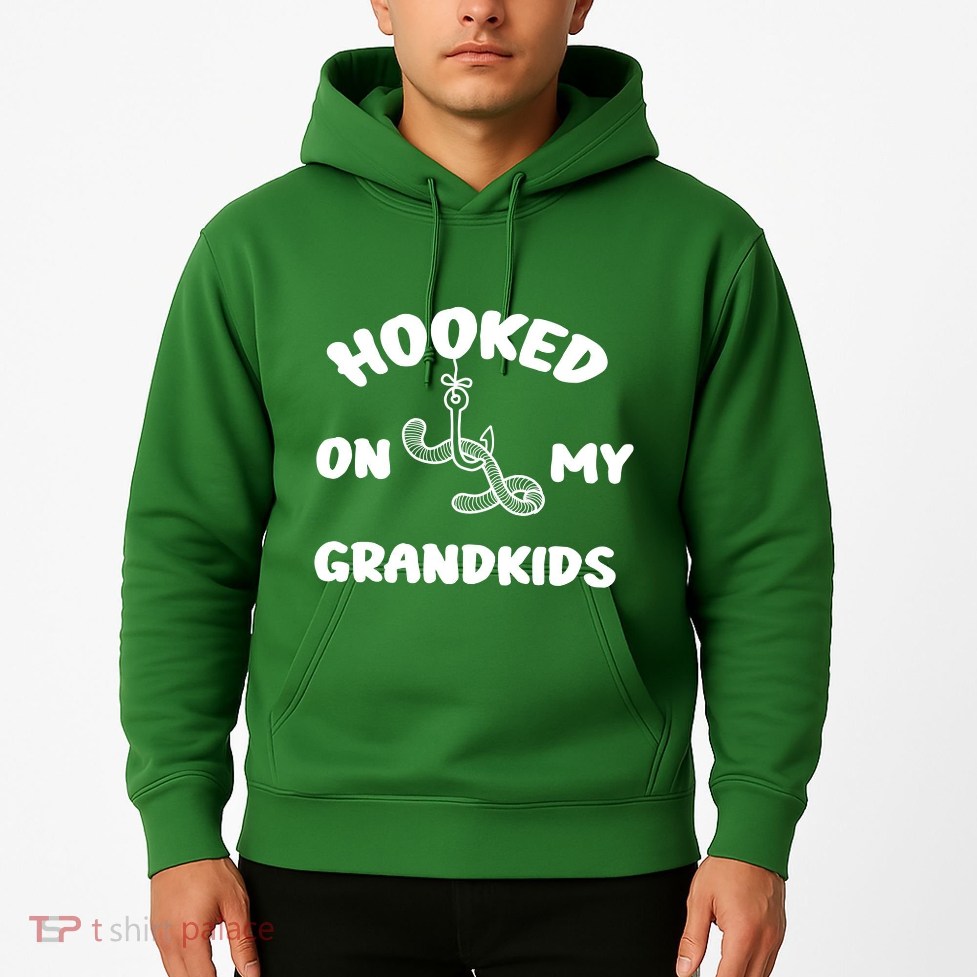 Hooked On My Grandkids Hoodie
