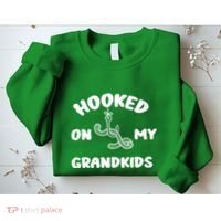 Hooked On My Grandkids Sweatshirt thumb 2