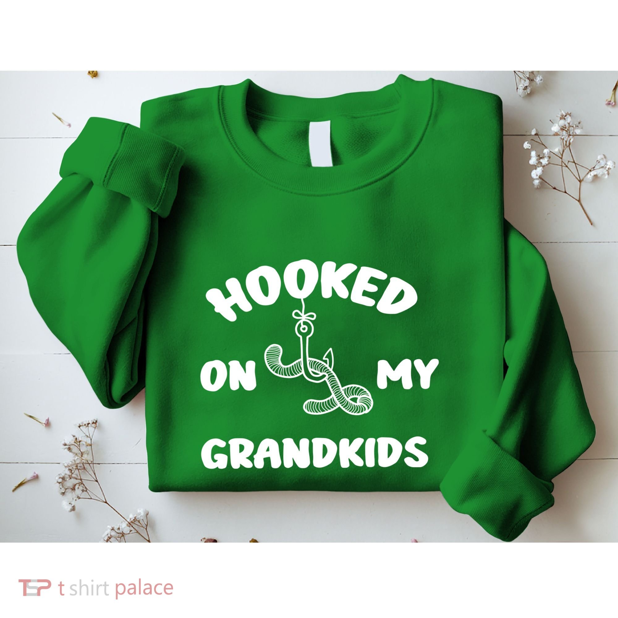 Hooked On My Grandkids Sweatshirt